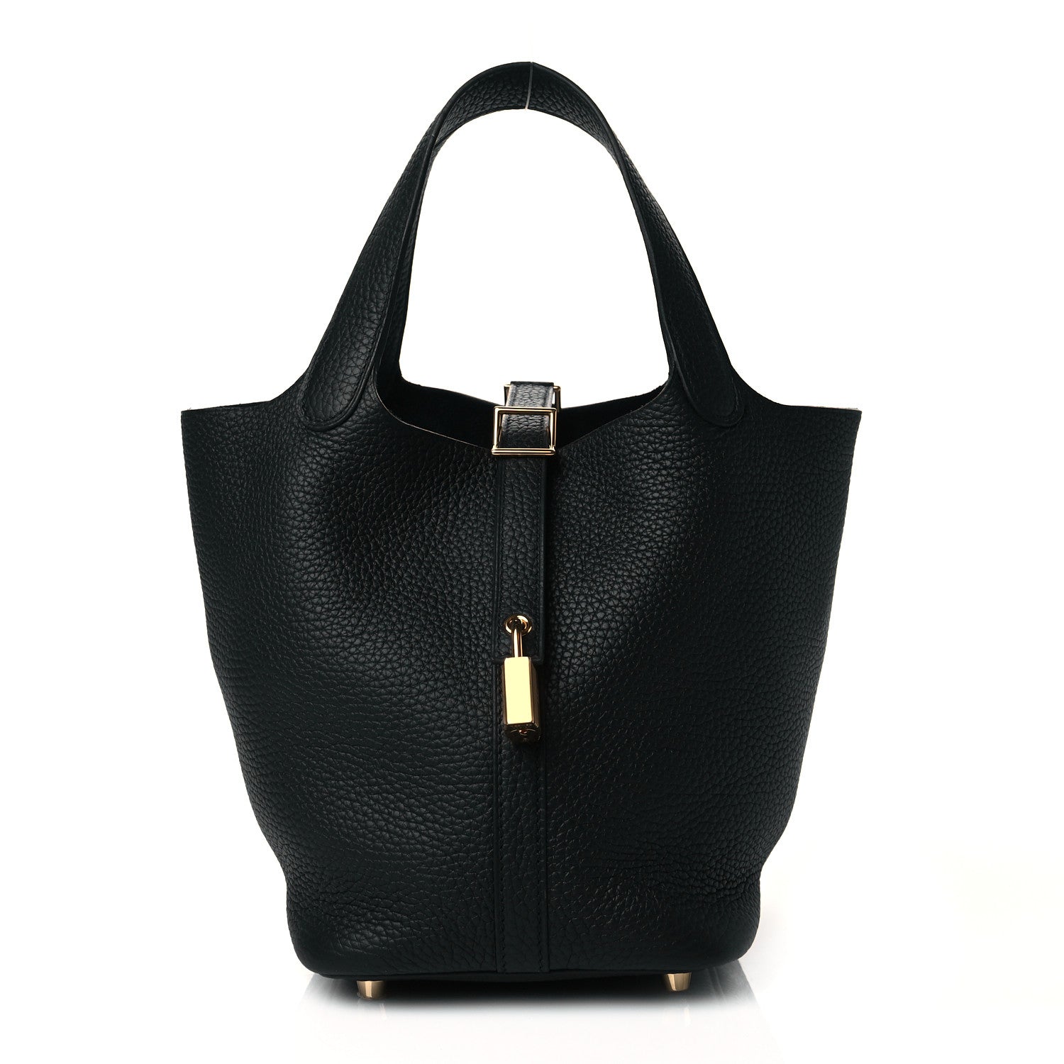 Hermes Taurillon Clemence Picotin Lock 18 PM Black 1 of 10