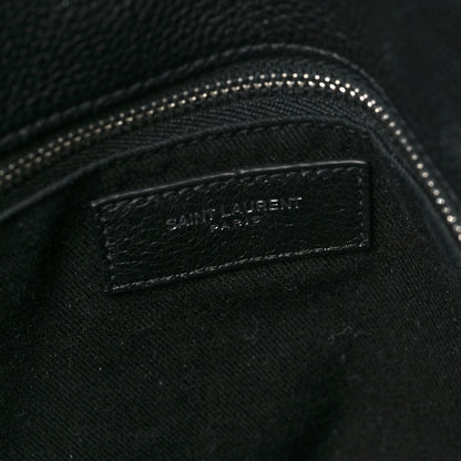 Saint Laurent Grained Calfskin 48H Sac De Jour Duffle Black 6 of 7