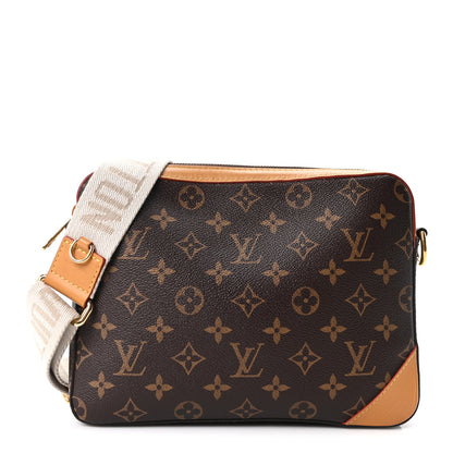 Louis Vuitton X NIGO Reverse Monogram Stripes Trio Messenger 1 of 11