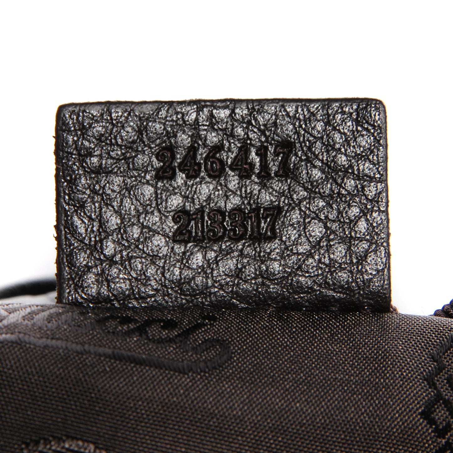 Guccissima Belt Bag Chocolate
