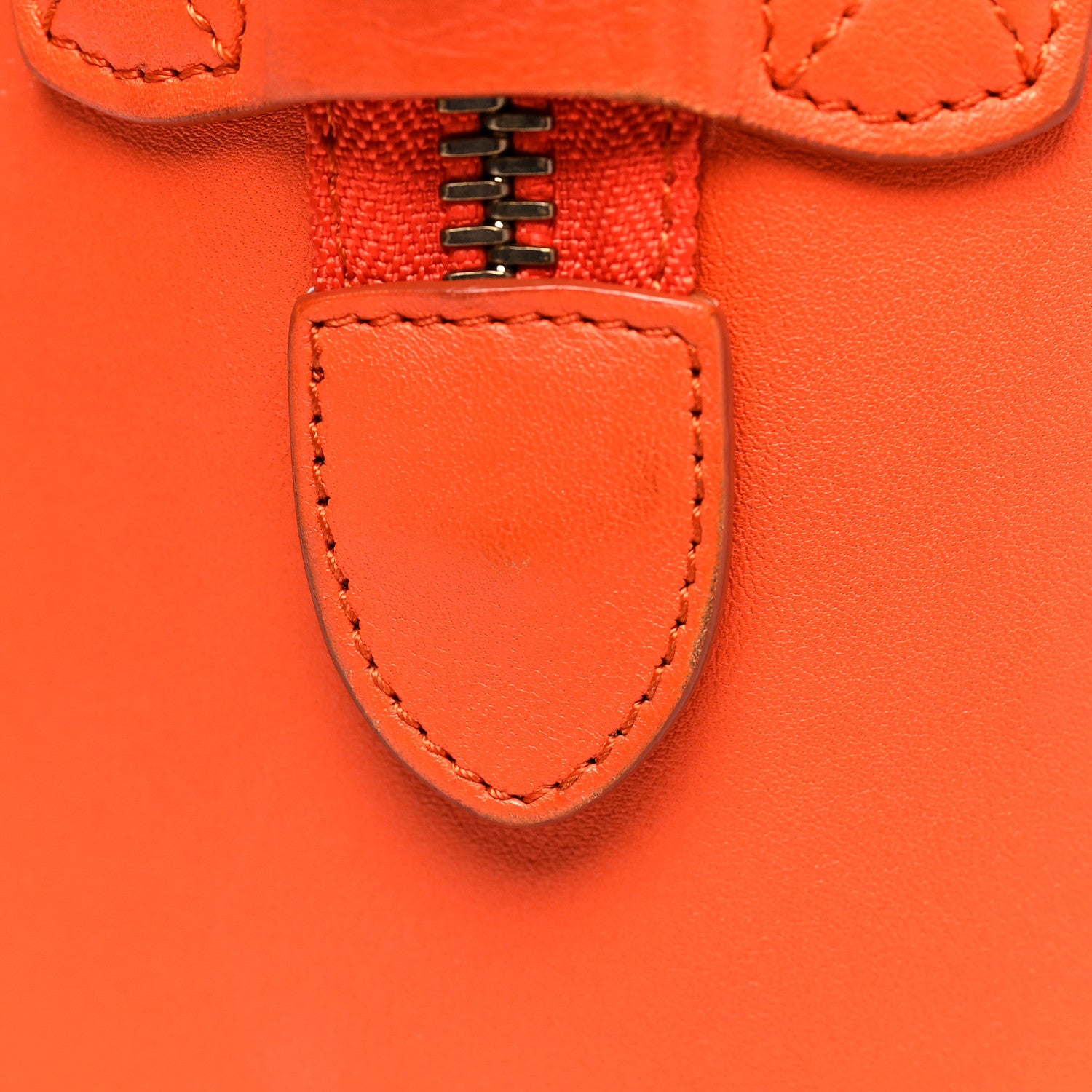 Celine Smooth Calfskin Mini Luggage Orange 31 of 32
