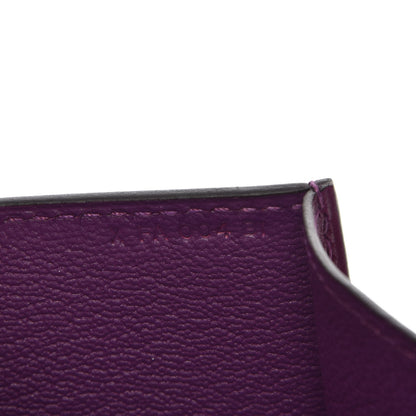 Hermes Tadelakt Medor 23 Clutch Anemone 7 of 7