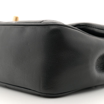 Chanel Lambskin Quilted Small Easy Carry Flap Black 10 of 11