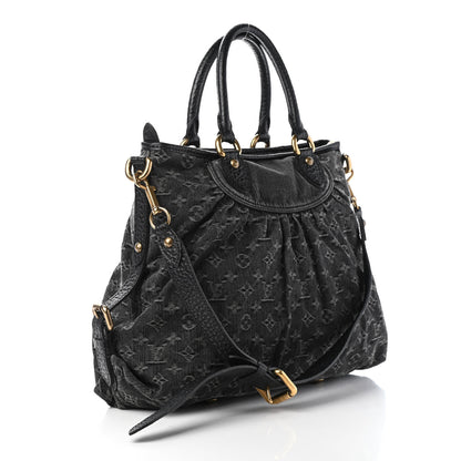 Louis Vuitton Denim Neo Cabby GM Black 2 of 4