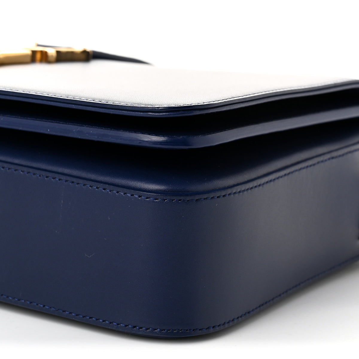 Smooth Calfskin Medium Classic Monogram Universite Bag Royal Blue
