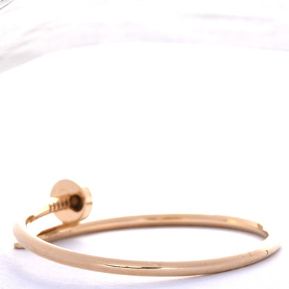 Cartier 18K Yellow Gold Juste Un Clou Bracelet 18 3 of 7