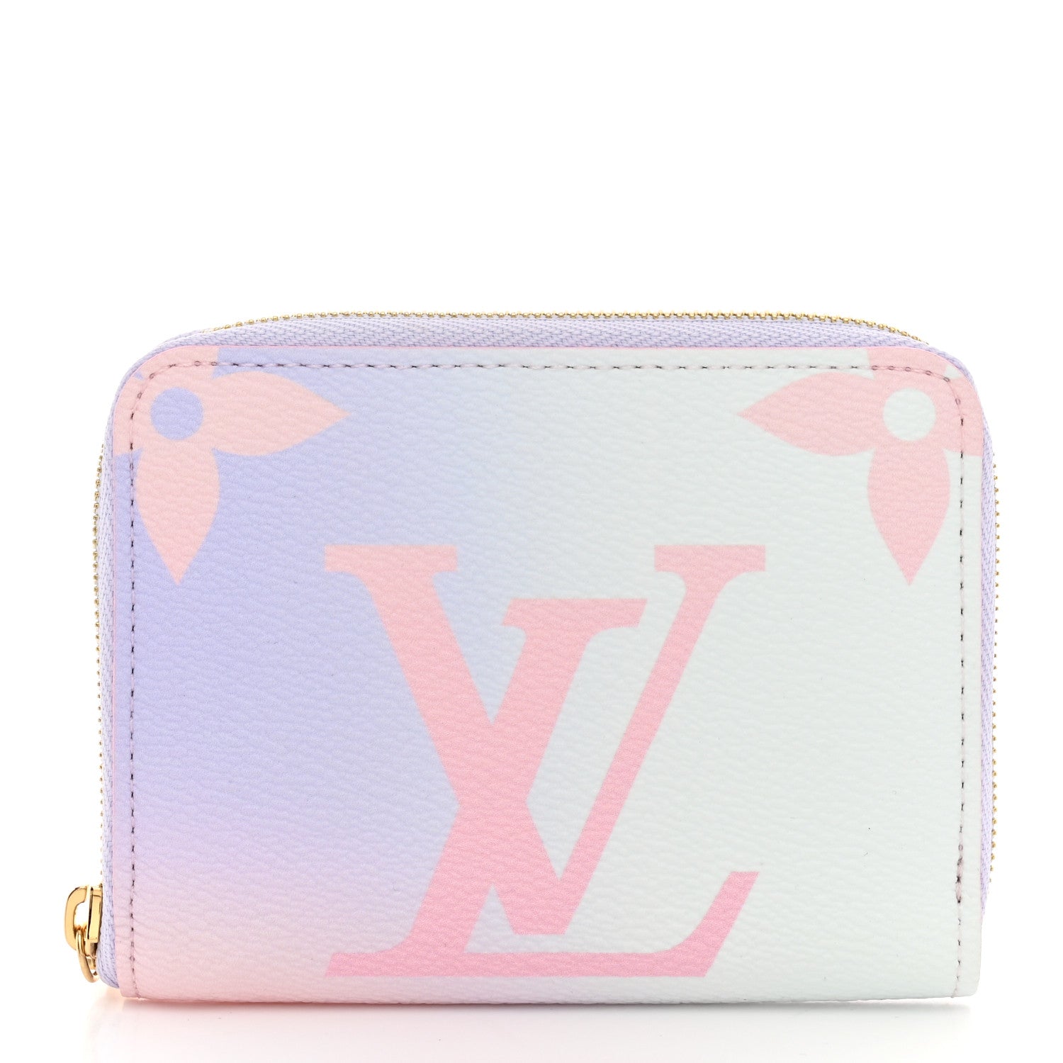 Louis Vuitton Monogram Giant Spring In The City Zippy Coin Purse Sunrise Pastel 1 of 7