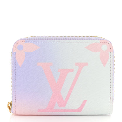 Louis Vuitton Monogram Giant Spring In The City Zippy Coin Purse Sunrise Pastel 1 of 7
