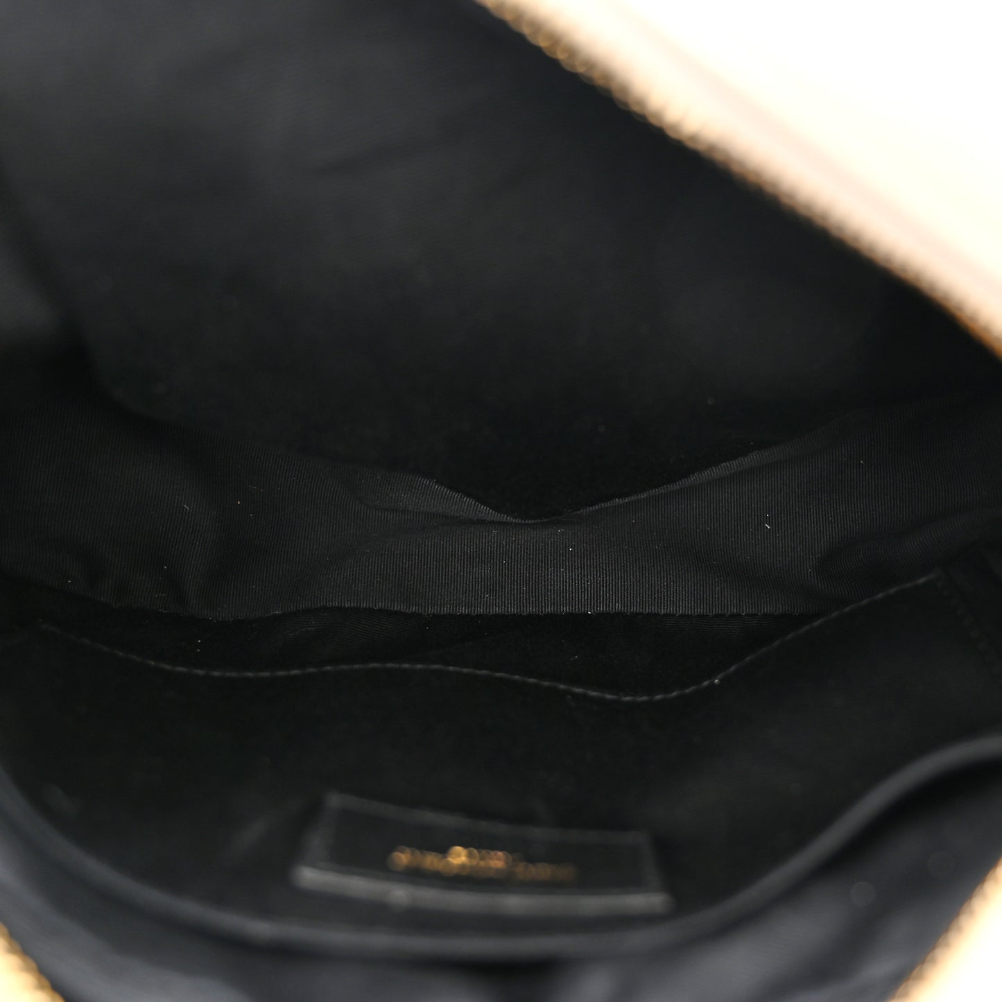 Calfskin Matelasse Monogram Lou Camera Bag Crema Soft