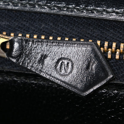 Hermes Box Tassel Shoulder Bag Black 7 of 10