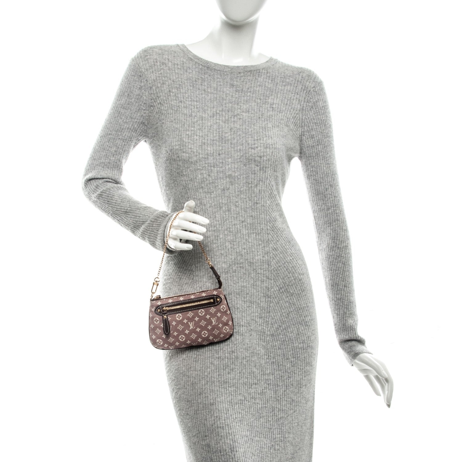 Louis Vuitton Monogram Idylle Mini Pochette Accessories Sepia 2 of 7