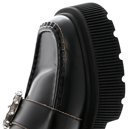 Gucci Cordovan Lux Dionysus Hunder Loafers 35.5 Black 9 of 12