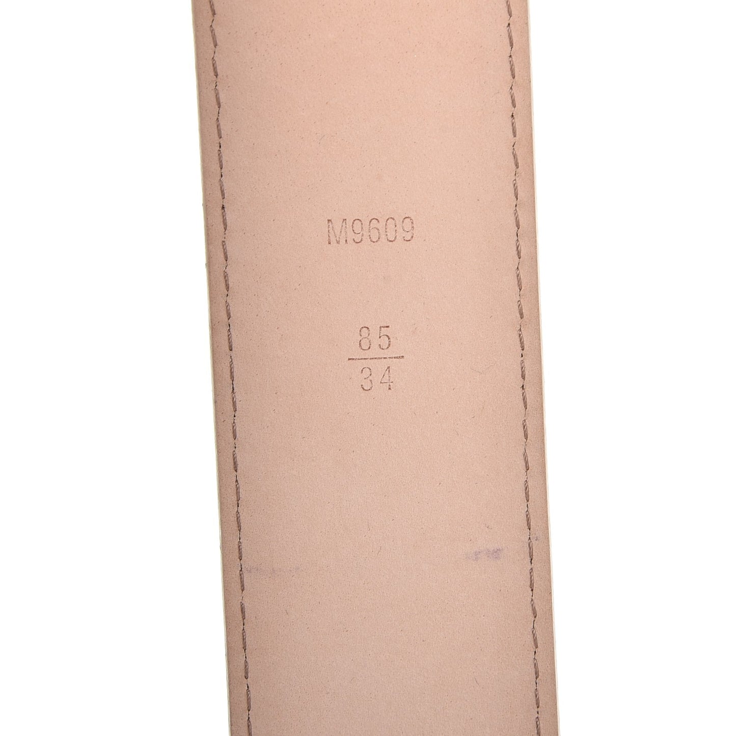 Damier Azur LV Initiales Belt 85 34