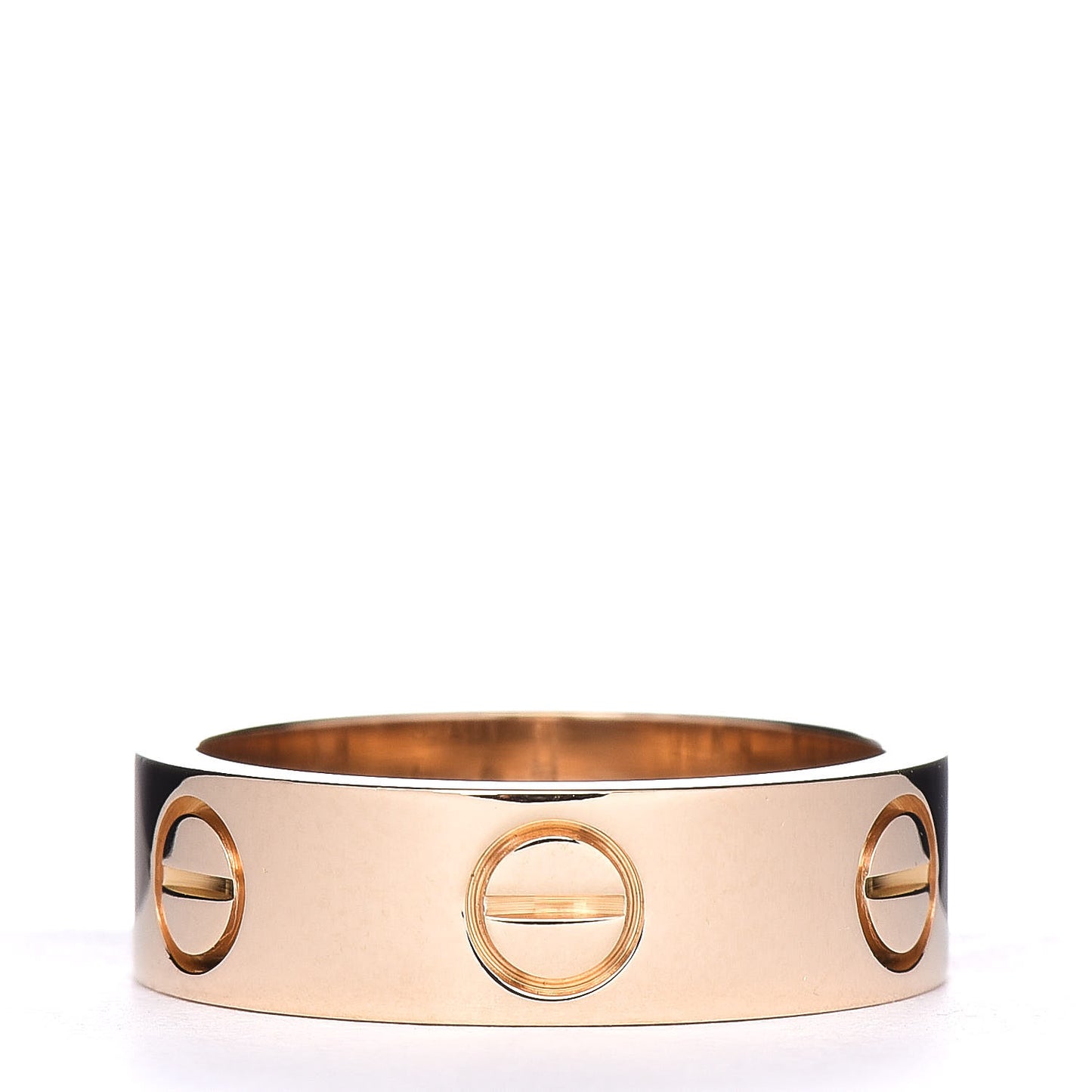 18K Yellow Gold 5.5mm LOVE Ring 51 5.75