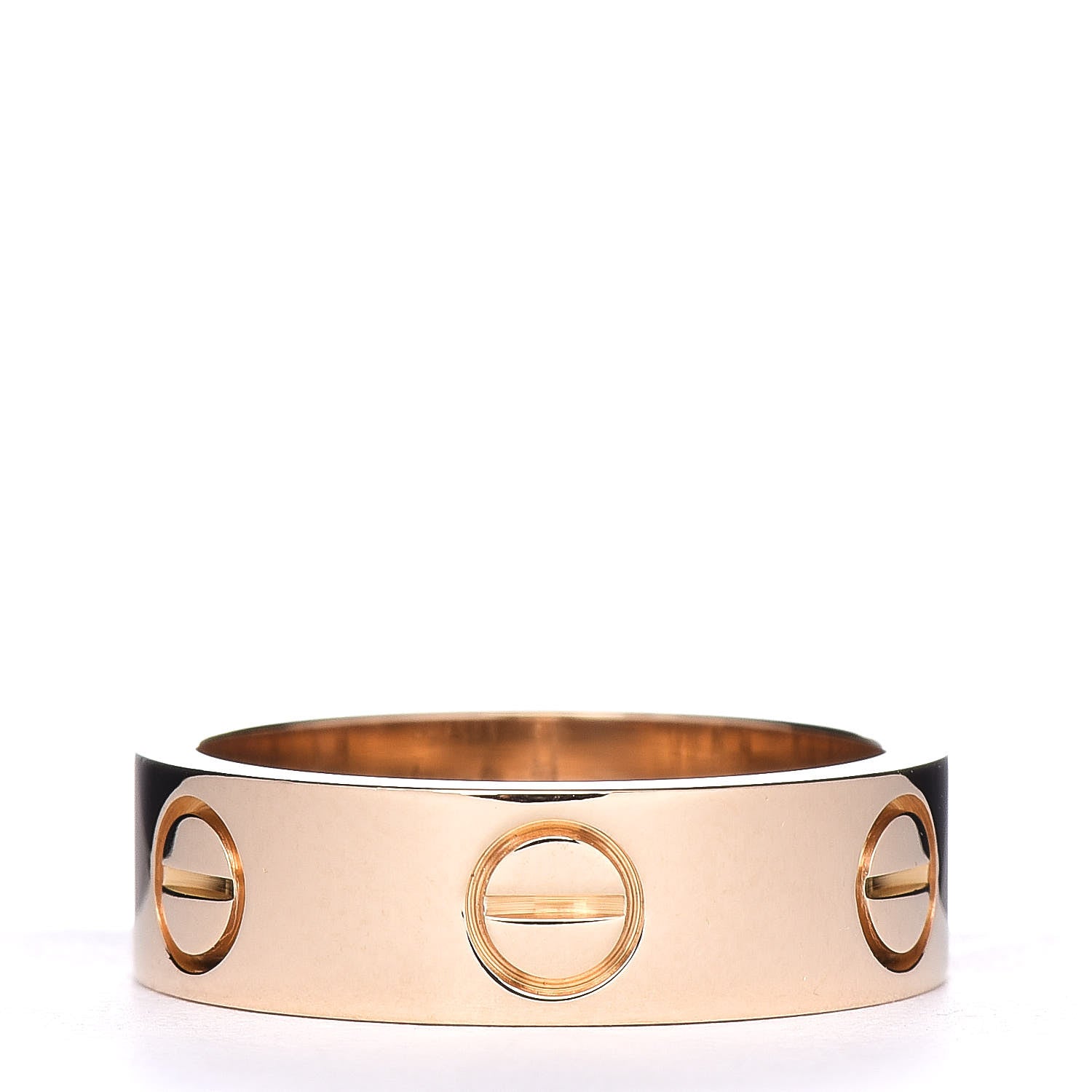 Cartier 18K Yellow Gold 5.5mm LOVE Ring 51 5.75 3 of 5