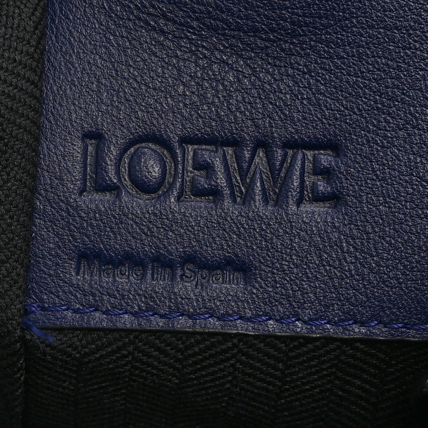 Loewe Calfskin Small Hammock Shoulder Bag Marine 6 of 10