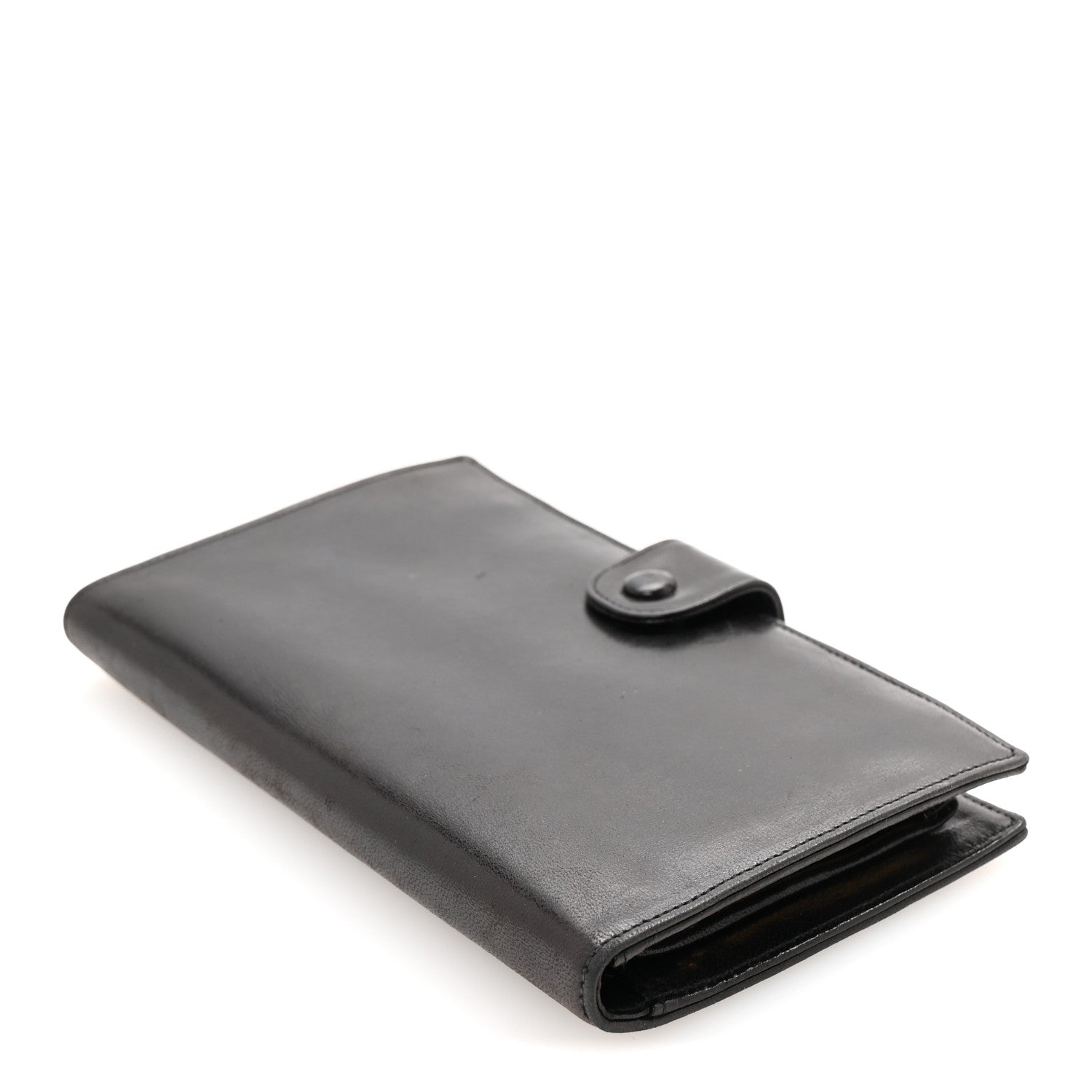 Chanel Lambskin Timeless CC French Wallet Dark Brown 4 of 7