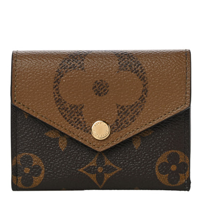 Louis Vuitton Reverse Monogram Giant Zoe Wallet 1 of 10