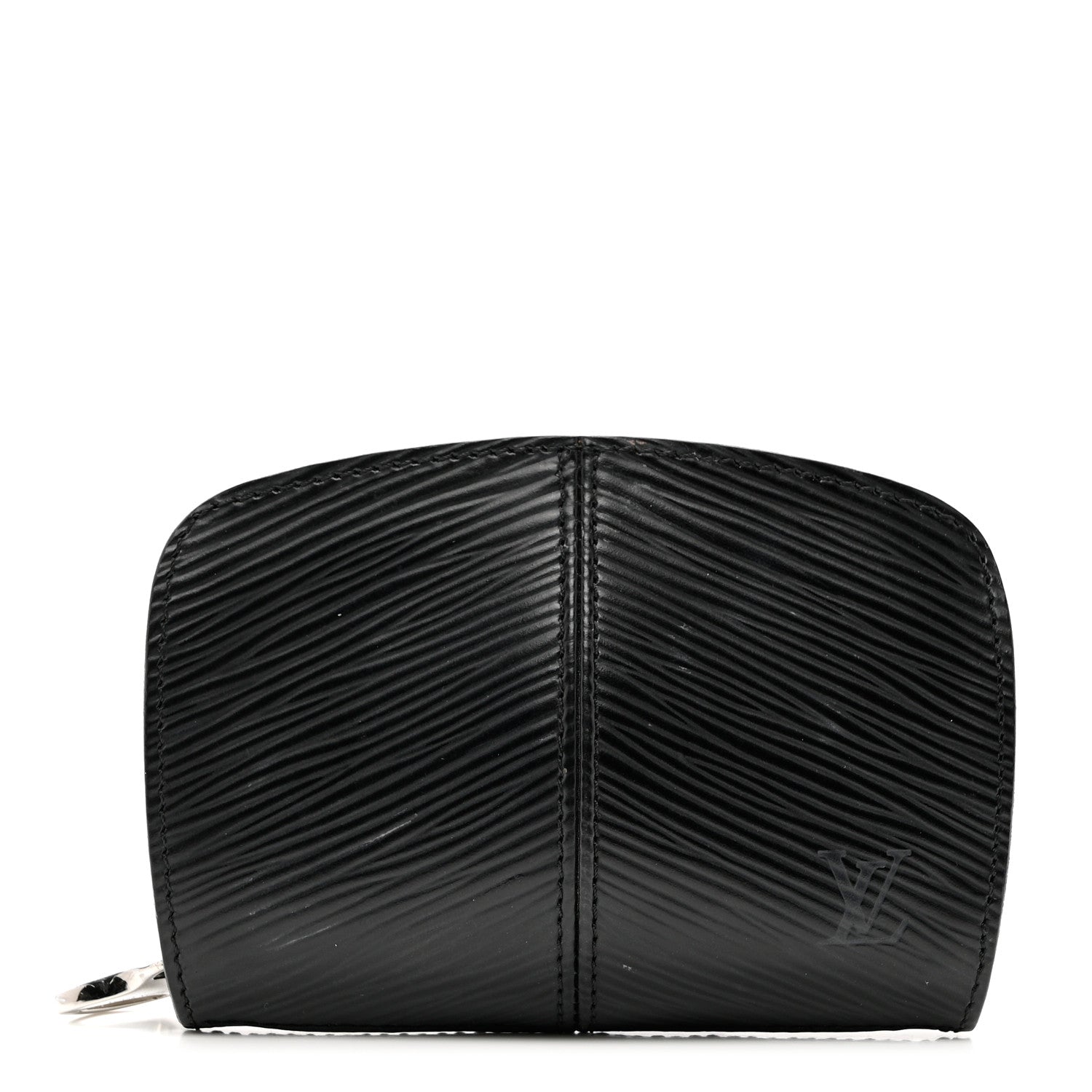 Louis Vuitton Epi Demi Lune Coin Purse Black 1 of 7