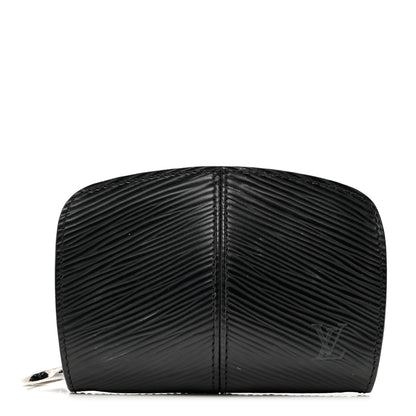 Louis Vuitton Epi Demi Lune Coin Purse Black 1 of 7