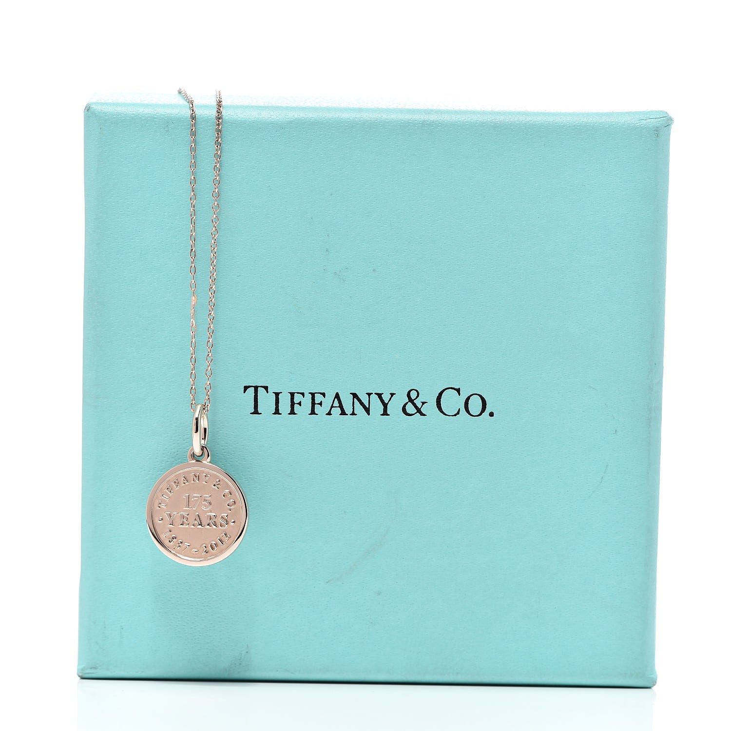 Tiffany Rubedo Lexicon 175th Anniversary Charm Pendant Necklace 8 of 8