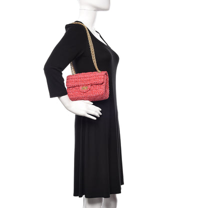 Chanel Tweed Quilted Mini 2.55 Reissue Flap Red Ecru Black 2 of 10