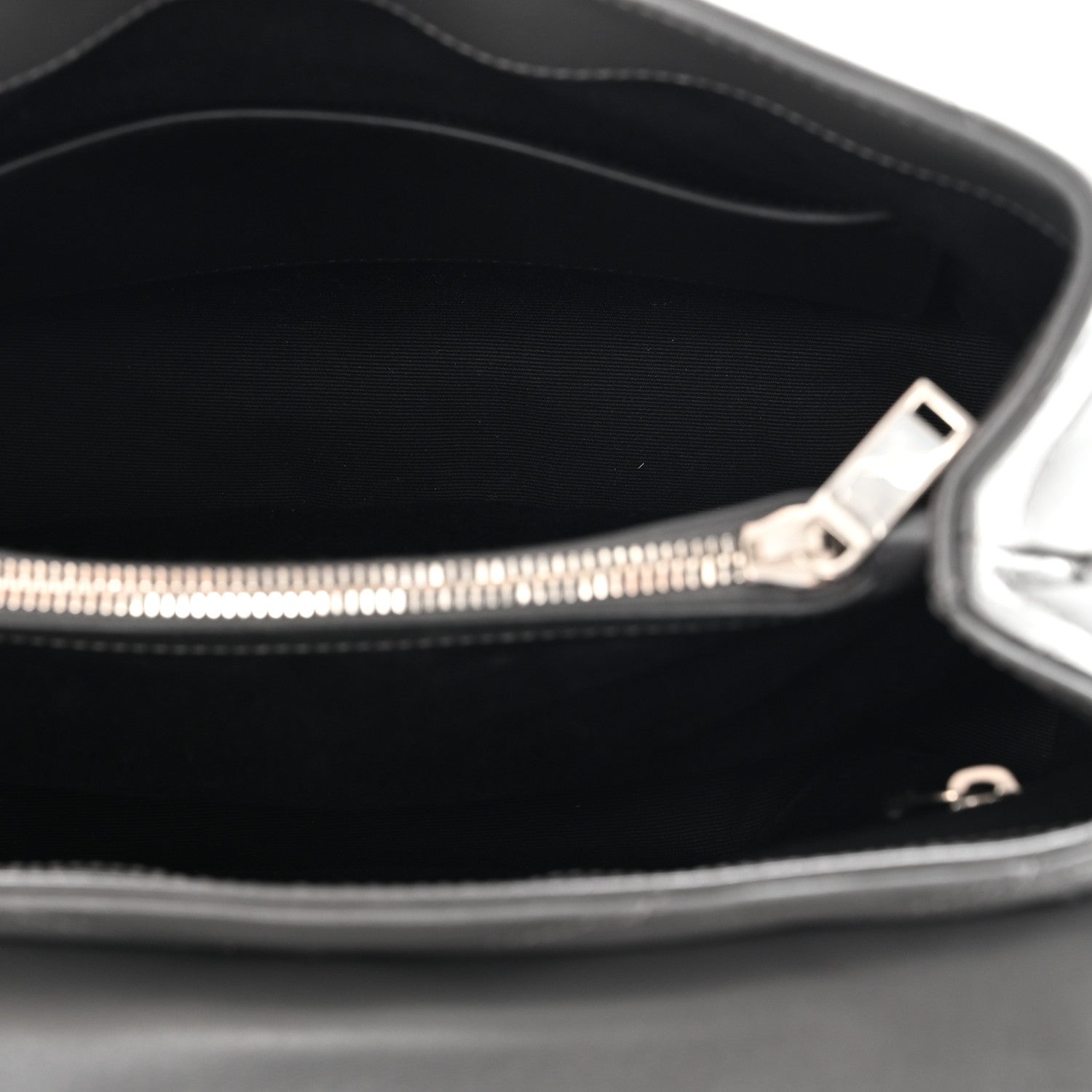 Saint Laurent Calfskin Y Quilted Monogram Medium Loulou Satchel Storm 5 of 10