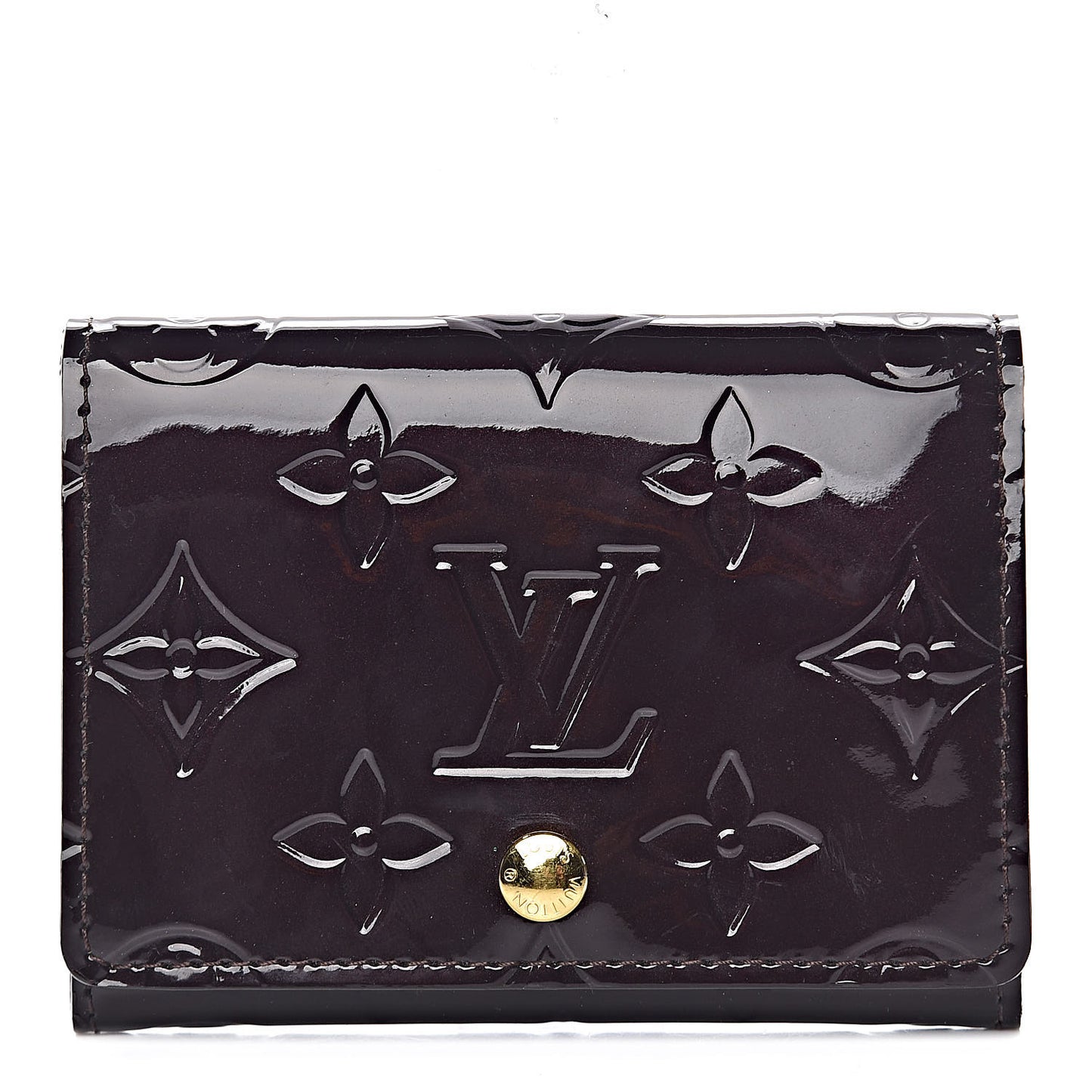Vernis Business Card Holder Amarante