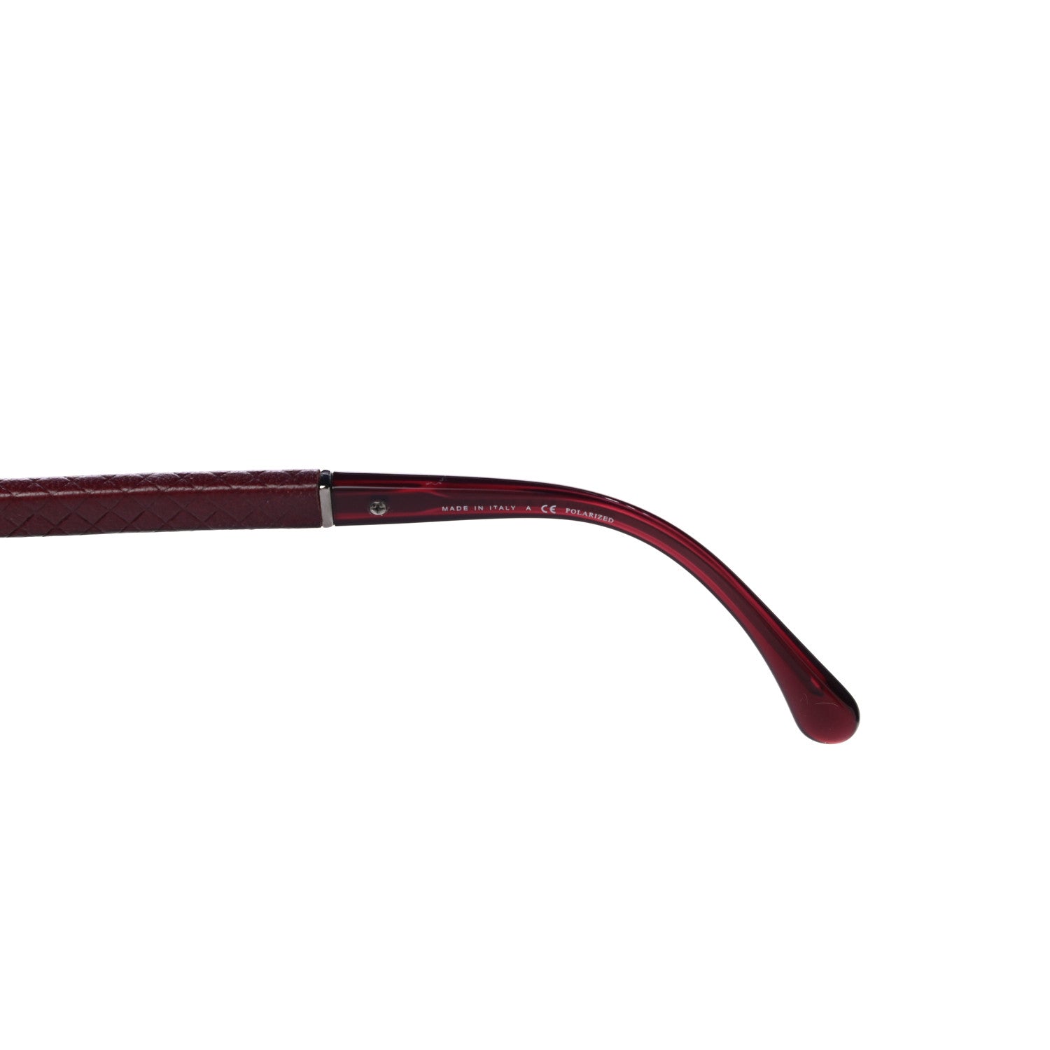 Chanel Lambskin Quilted CC Aviator Sunglasses 4195-Q Burgundy 5 of 7