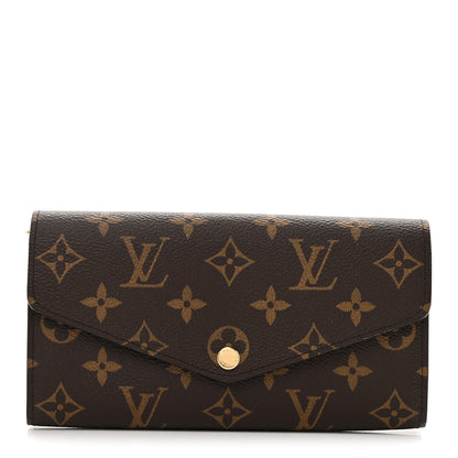 Louis Vuitton Monogram Sarah Wallet NM 1 of 6