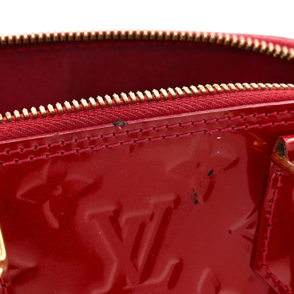Louis Vuitton Vernis Alma BB Pomme D'Amour 12 of 13