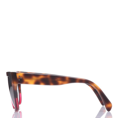 Celine Shadow Sunglasses CL 41026/S Havana Fuchsia 3 of 8