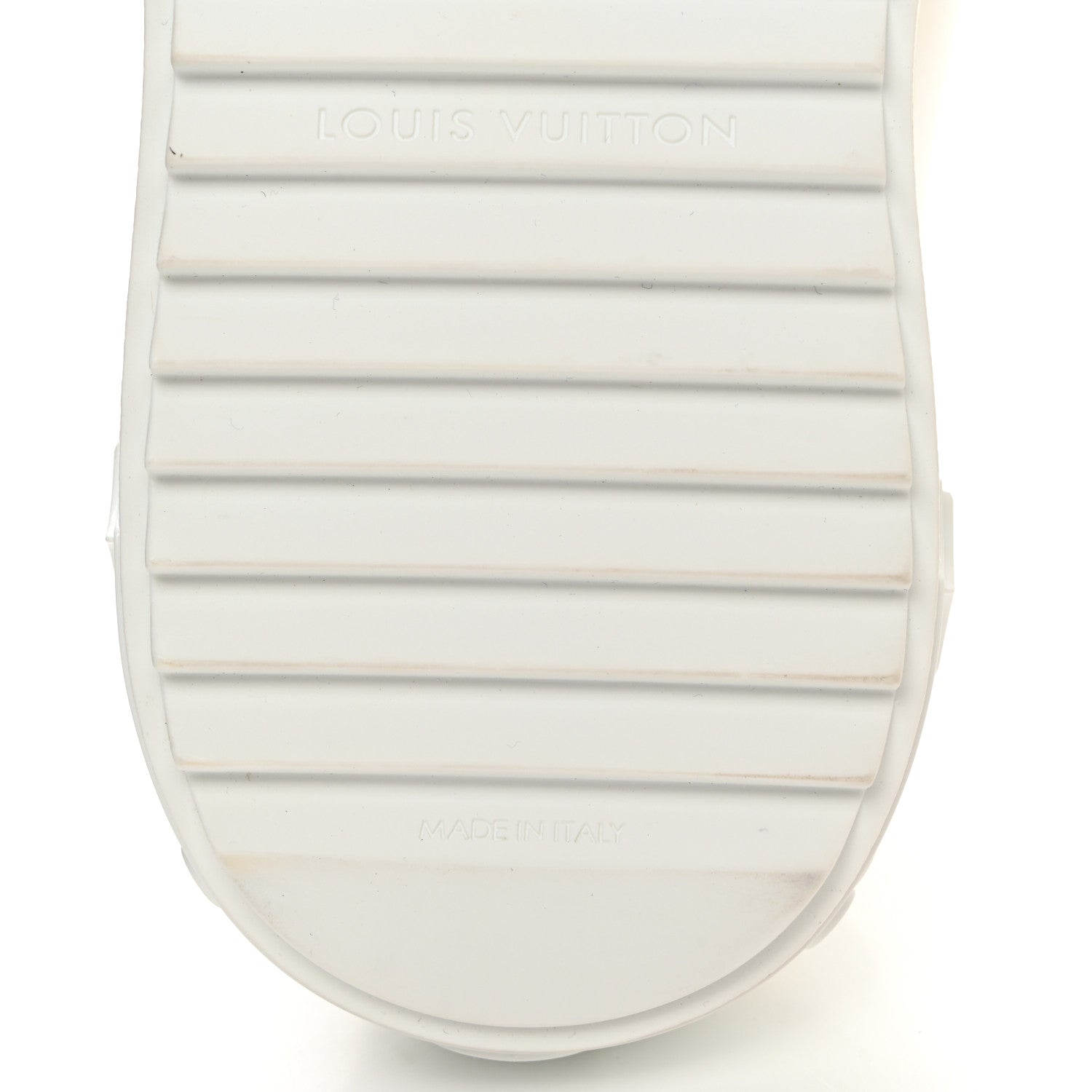 Louis Vuitton Lambskin Monogram Time Out Sneakers 37 White 9 of 9