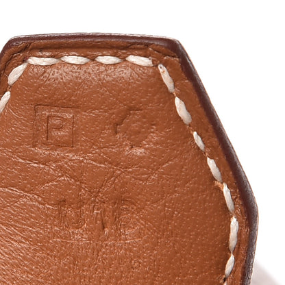 Hermes Taurillon Clemence Bolide 31 Gold 8 of 9