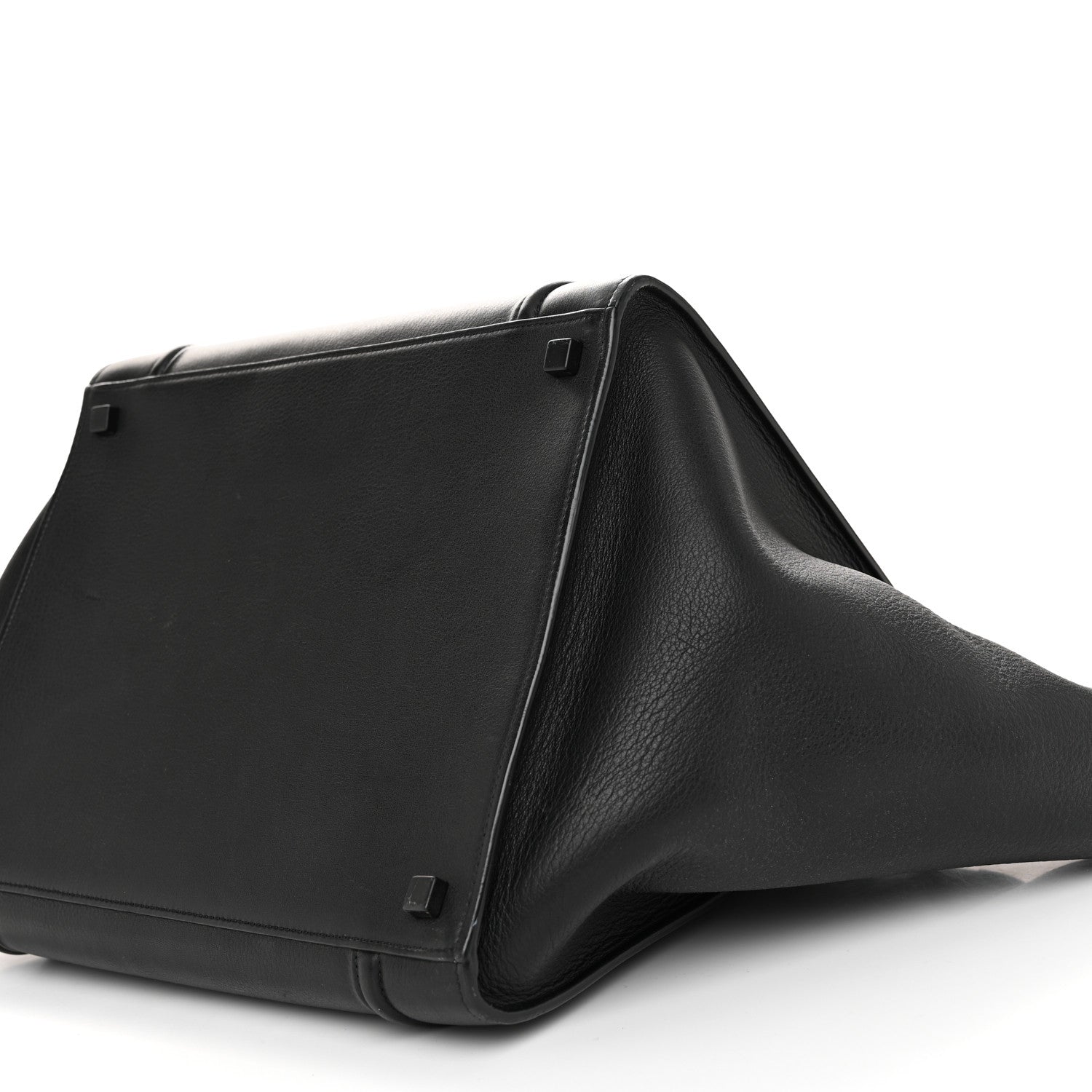 Celine Grained Calfskin Medium Phantom Luggage Black 10 of 11