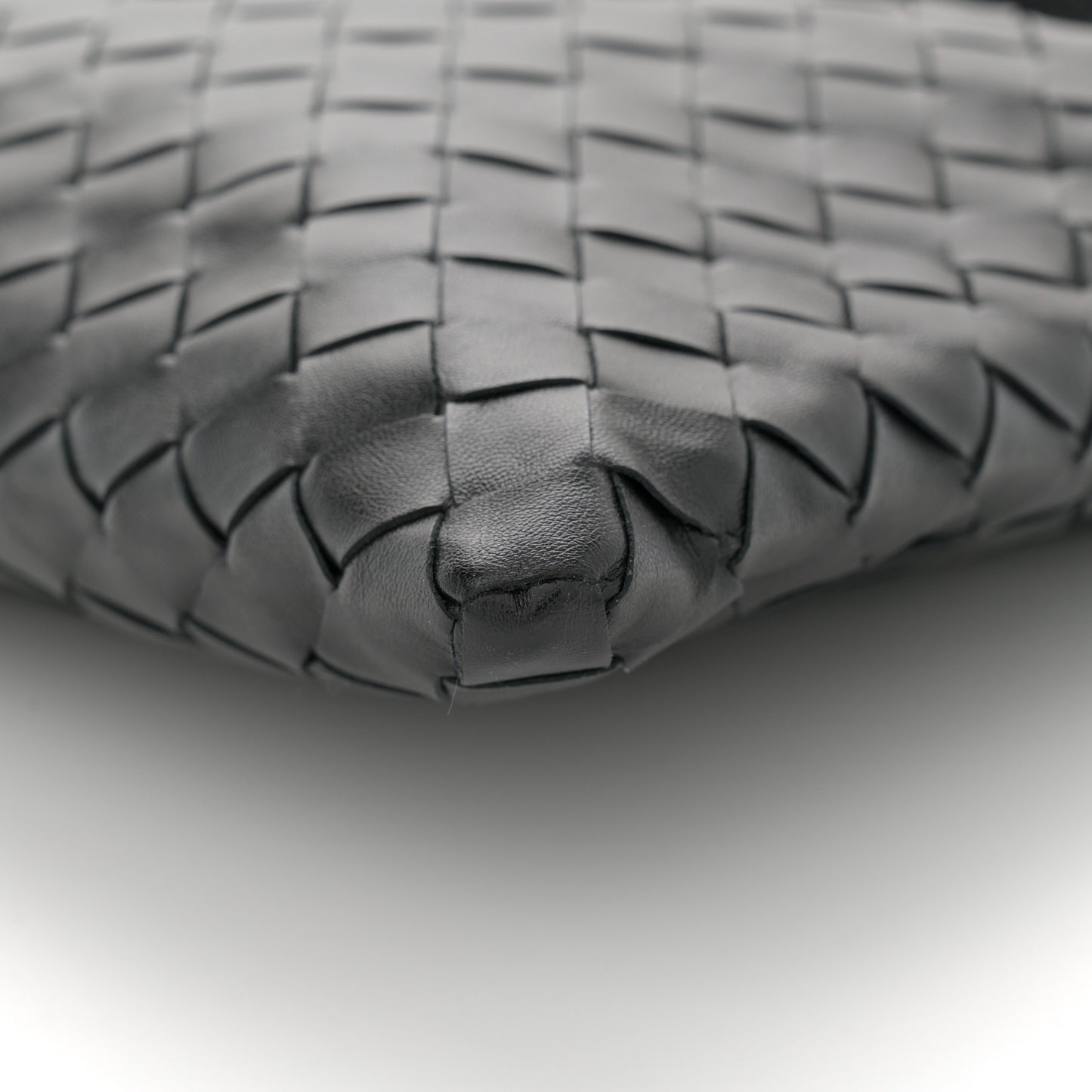 Calfskin Intrecciato Small Black