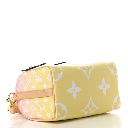 Louis Vuitton Monogram Giant By The Pool Speedy Bandouliere 25 Light Pink 4 of 10