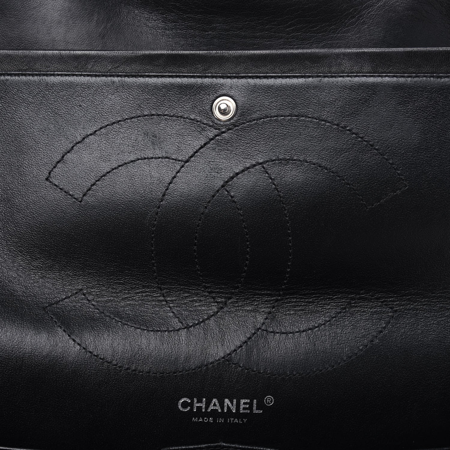 Chanel Distressed Patent Quilted 2.55 Reissue 227 Flap Black 10 of 16