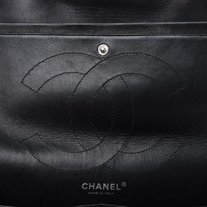 Chanel Distressed Patent Quilted 2.55 Reissue 227 Flap Black 10 of 16