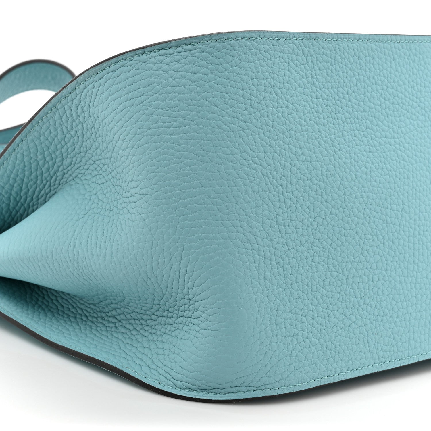Hermes Taurillon Clemence Jypsiere 34 Bleu Atoll 10 of 14