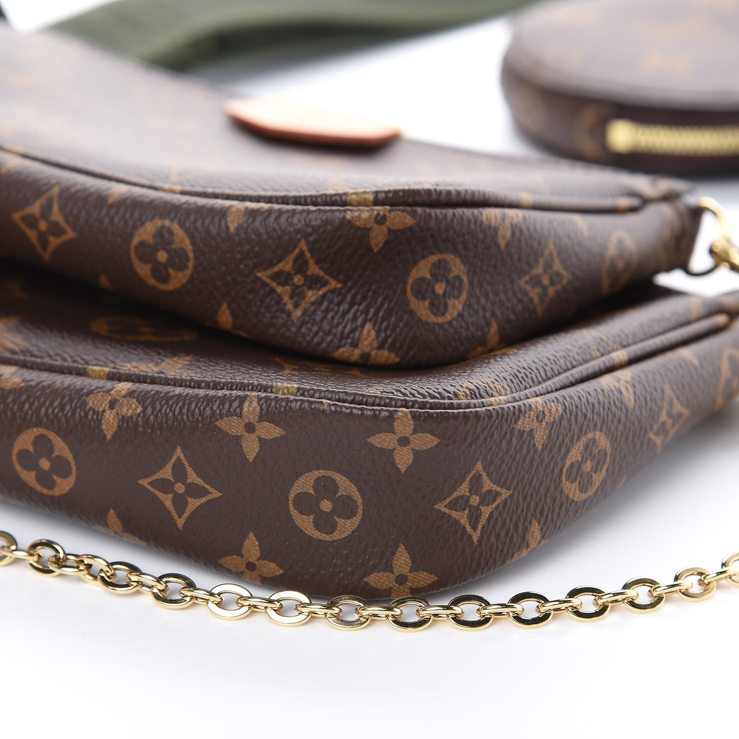 Monogram Multi Pochette Accessories Kaki