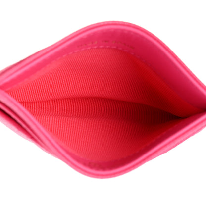 Chanel Caviar Quilted Card Holder Fuchsia 5 of 9