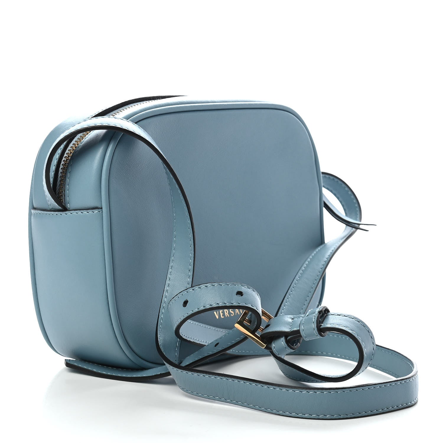 Versace Nappa Virtus Camera Bag Blue 3 of 9