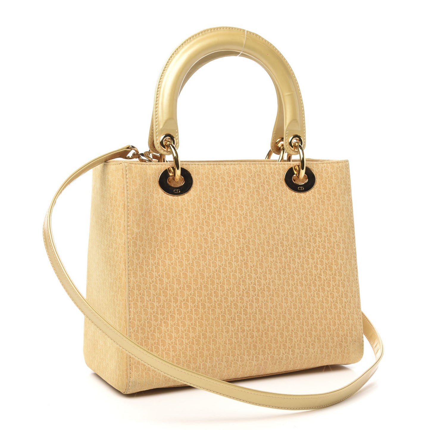 Nubuck Diorissimo Medium Lady Dior Gold