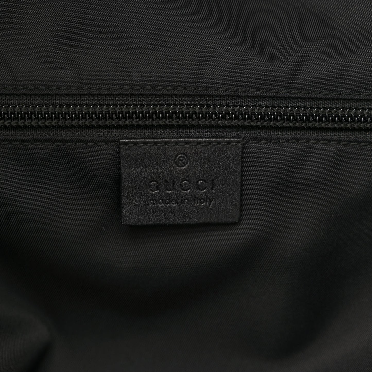 Soft GG Supreme Monogram Appia Calfskin Web Tote Backpack Beige Ebony Black