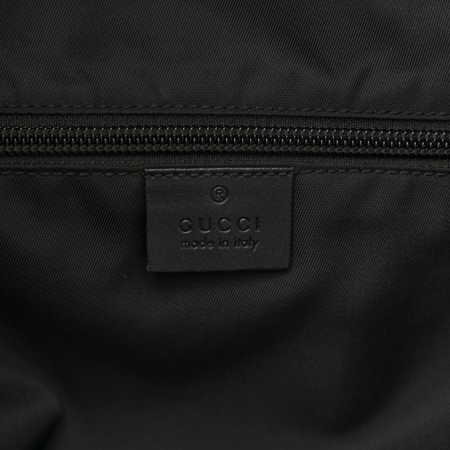 Gucci Soft GG Supreme Monogram Appia Calfskin Web Tote Backpack Beige Ebony Black 6 of 10