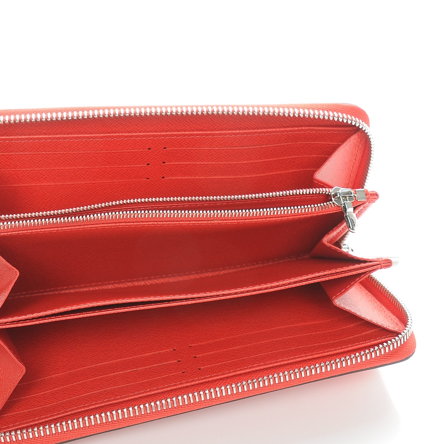 Louis Vuitton Epi Zippy Wallet Coquelicot 5 of 8