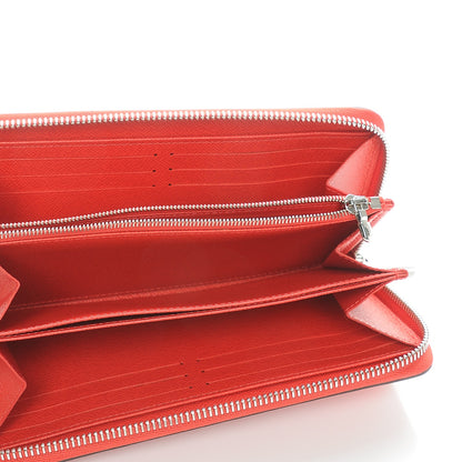 Louis Vuitton Epi Zippy Wallet Coquelicot 5 of 8