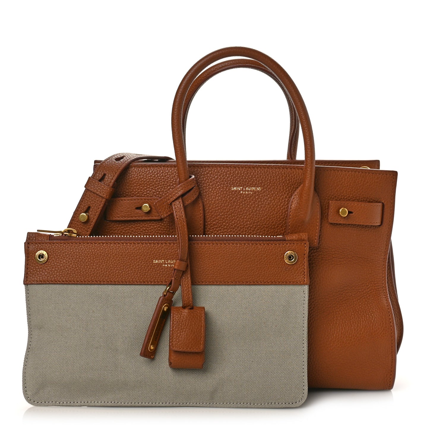 Grained Calfskin Baby Sac De Jour Supple Canyon