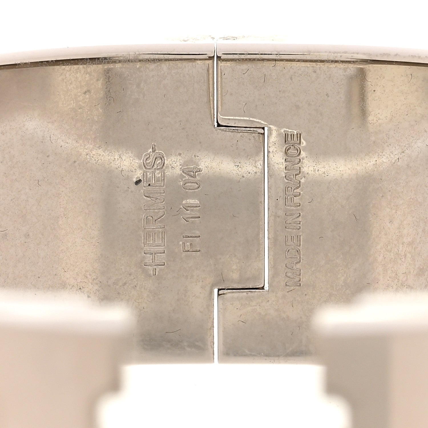 Hermes Enamel Wide Clic Clac H Bracelet PM Rose Delirium 4 of 4